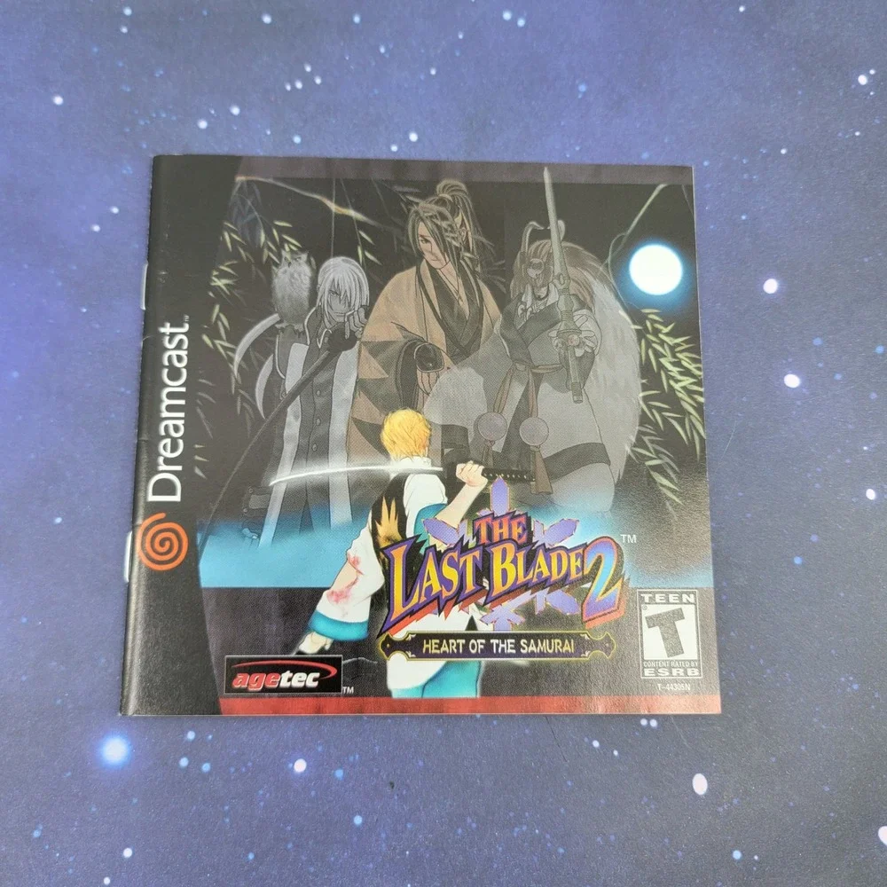 The Last Blade 2 Heart of the Samurai Sega Dreamcast SNK Agetec T-44305N Game